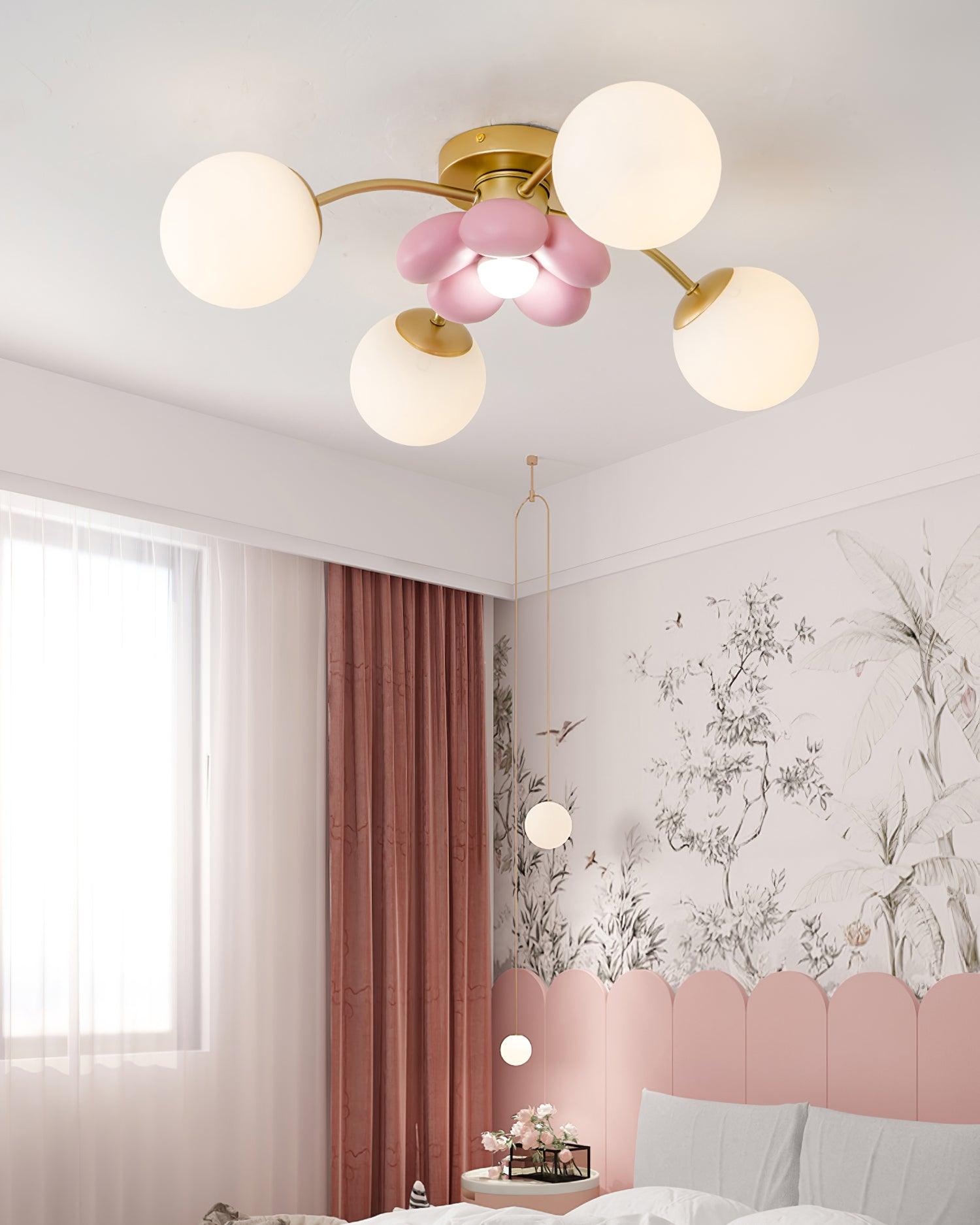 Nirox Pink Petal Ceiling Light-Neutral Decor
