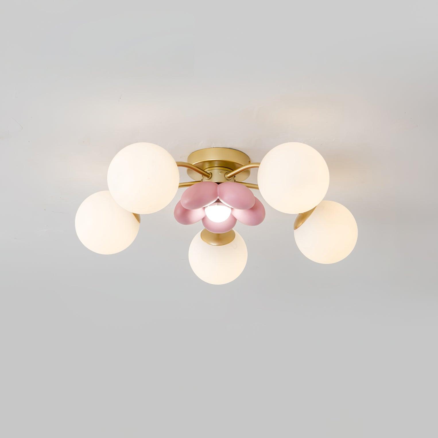 Nirox Pink Petal Ceiling Light-Neutral Decor