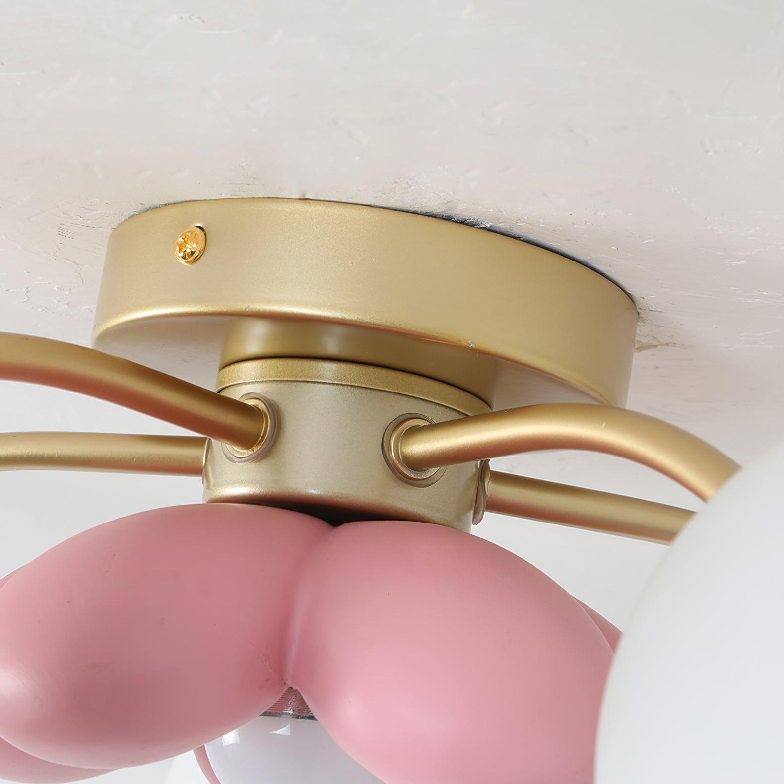 Nirox Pink Petal Ceiling Light-Neutral Decor