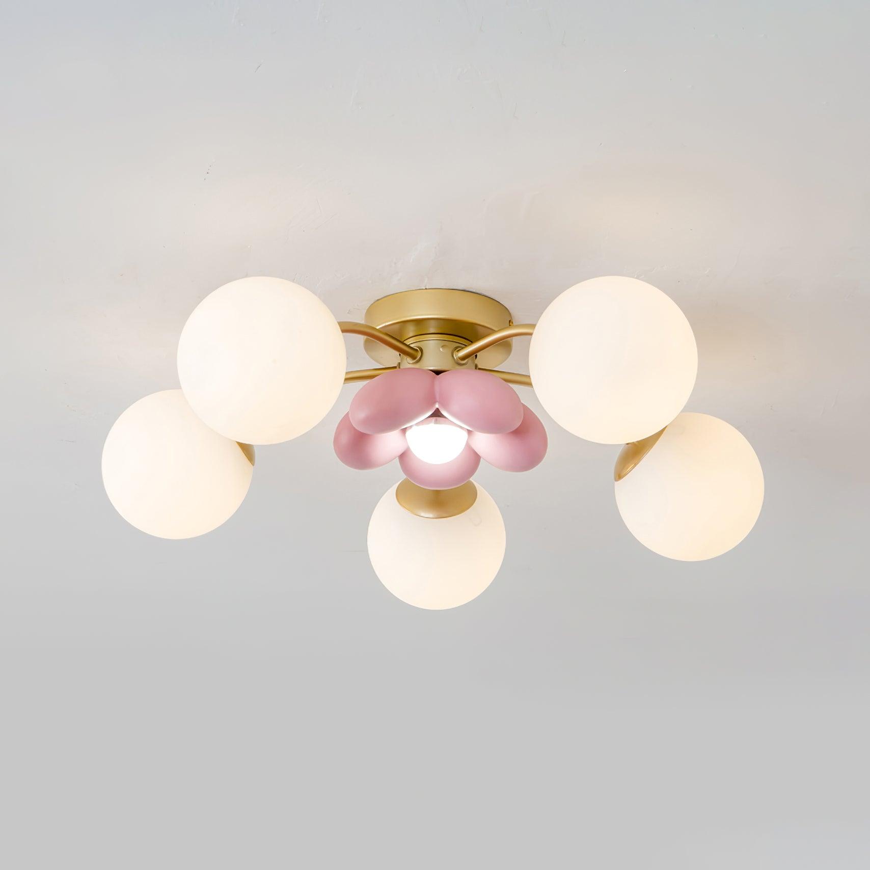 Nirox Pink Petal Ceiling Light-Neutral Decor