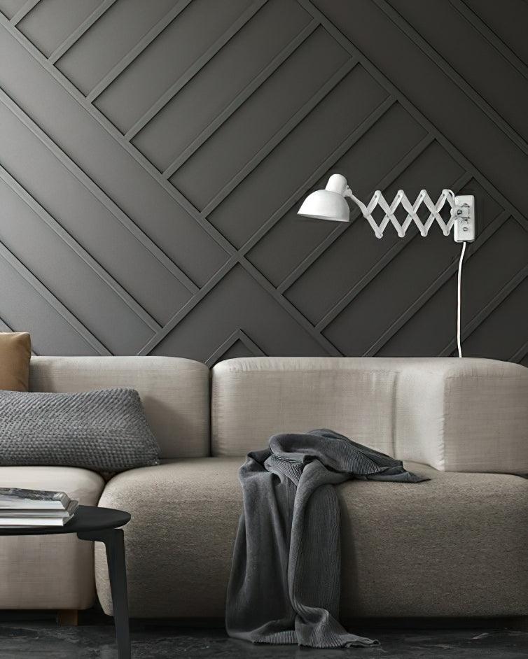 Zonorira Vintage Industrial Adjustable Wall Lamp-Neutral Decor
