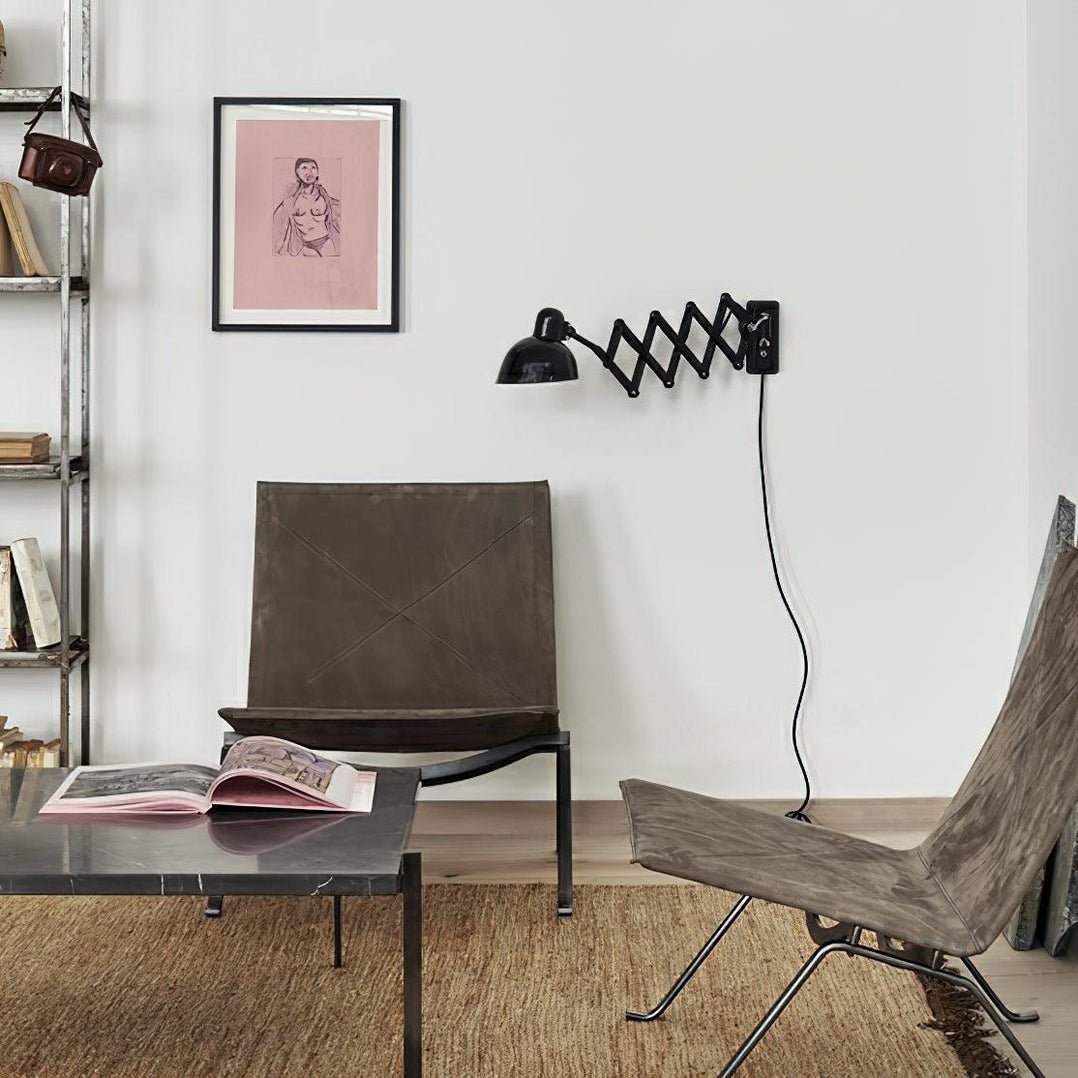 Zonorira Vintage Industrial Adjustable Wall Lamp-Neutral Decor