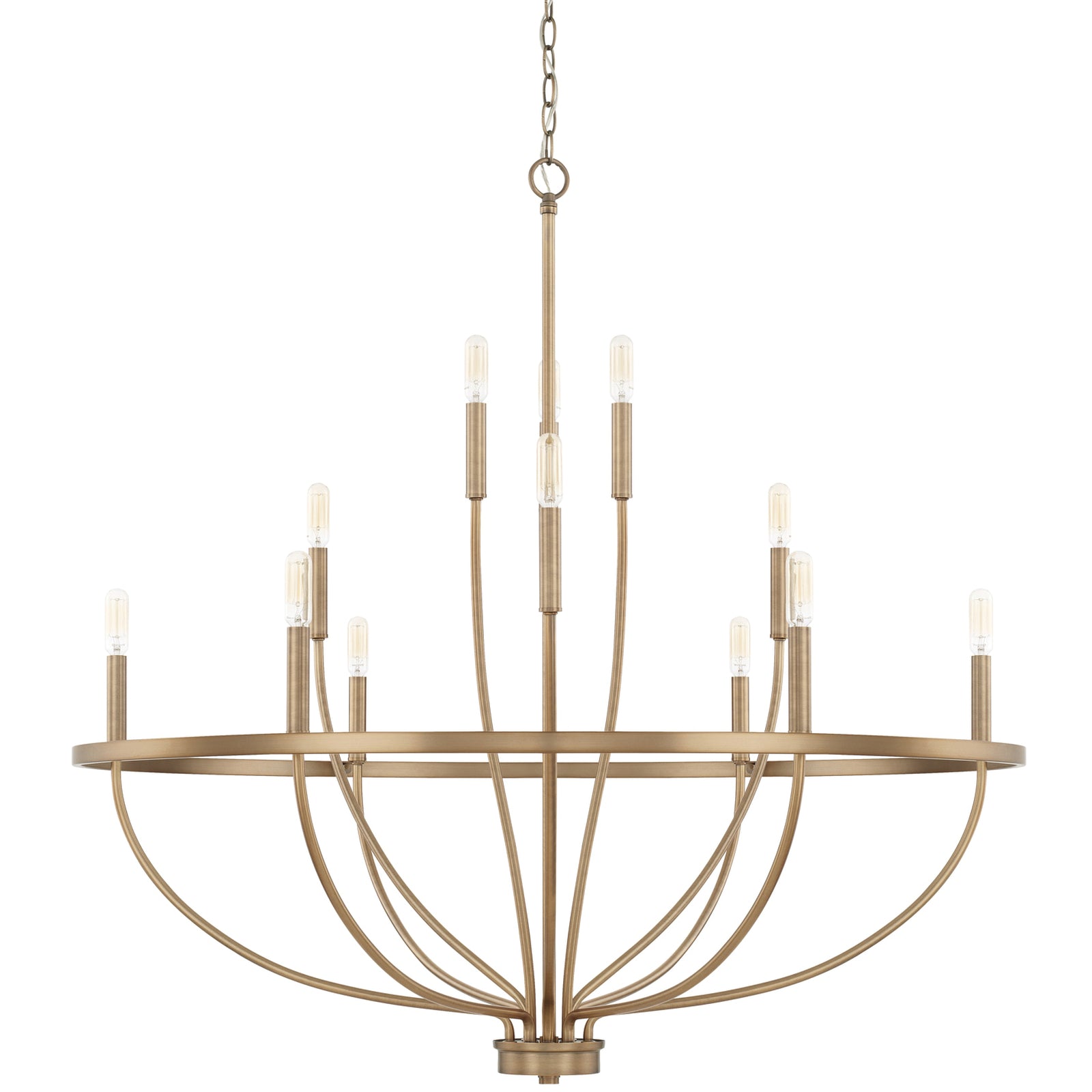 Cisoriel Classic Brass Chandelier-Neutral Decor