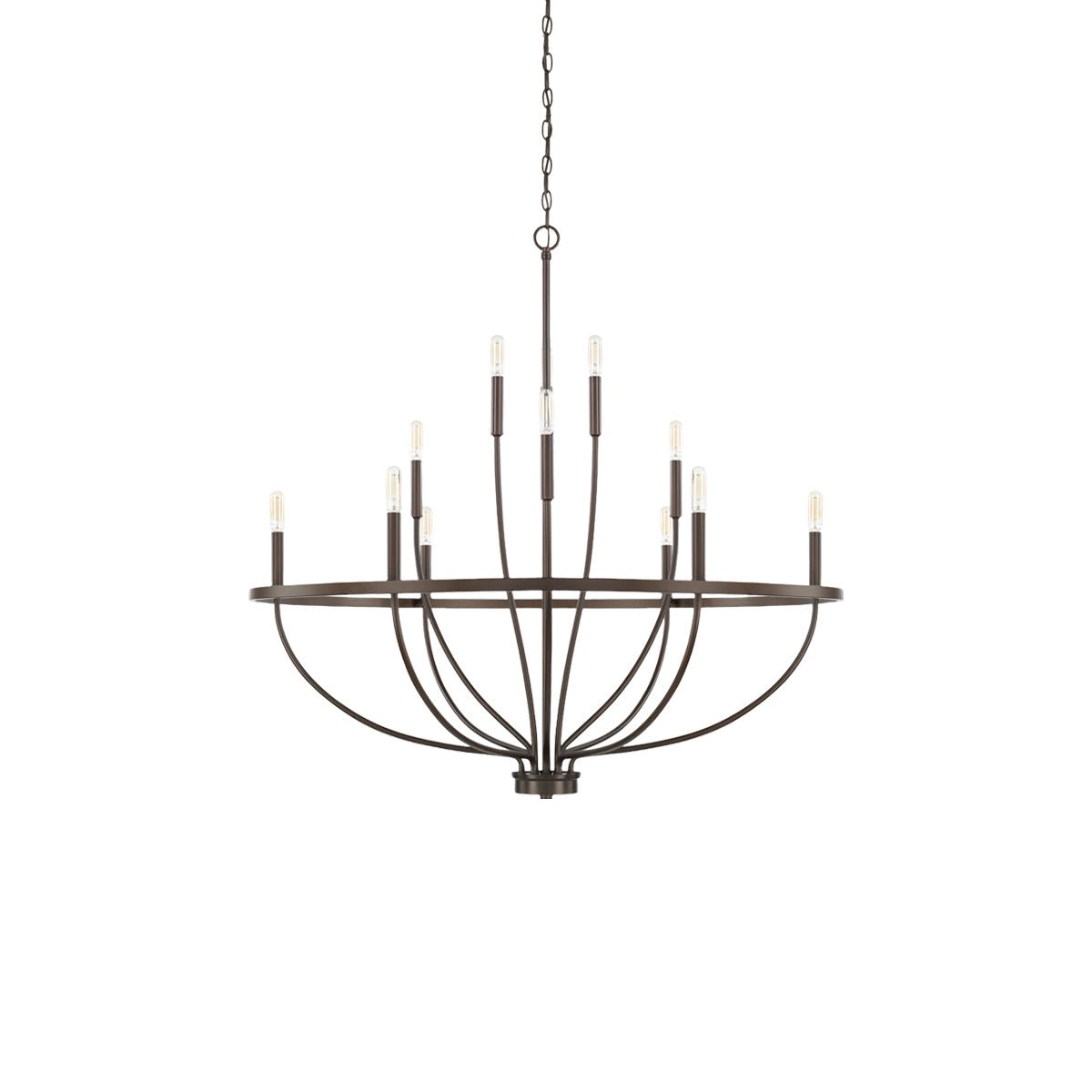 Cisoriel Classic Brass Chandelier-Neutral Decor