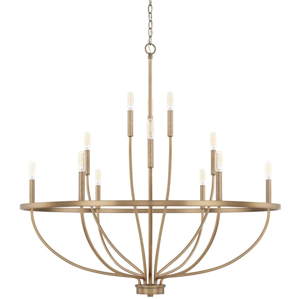Cisoriel Classic Brass Chandelier-Neutral Decor