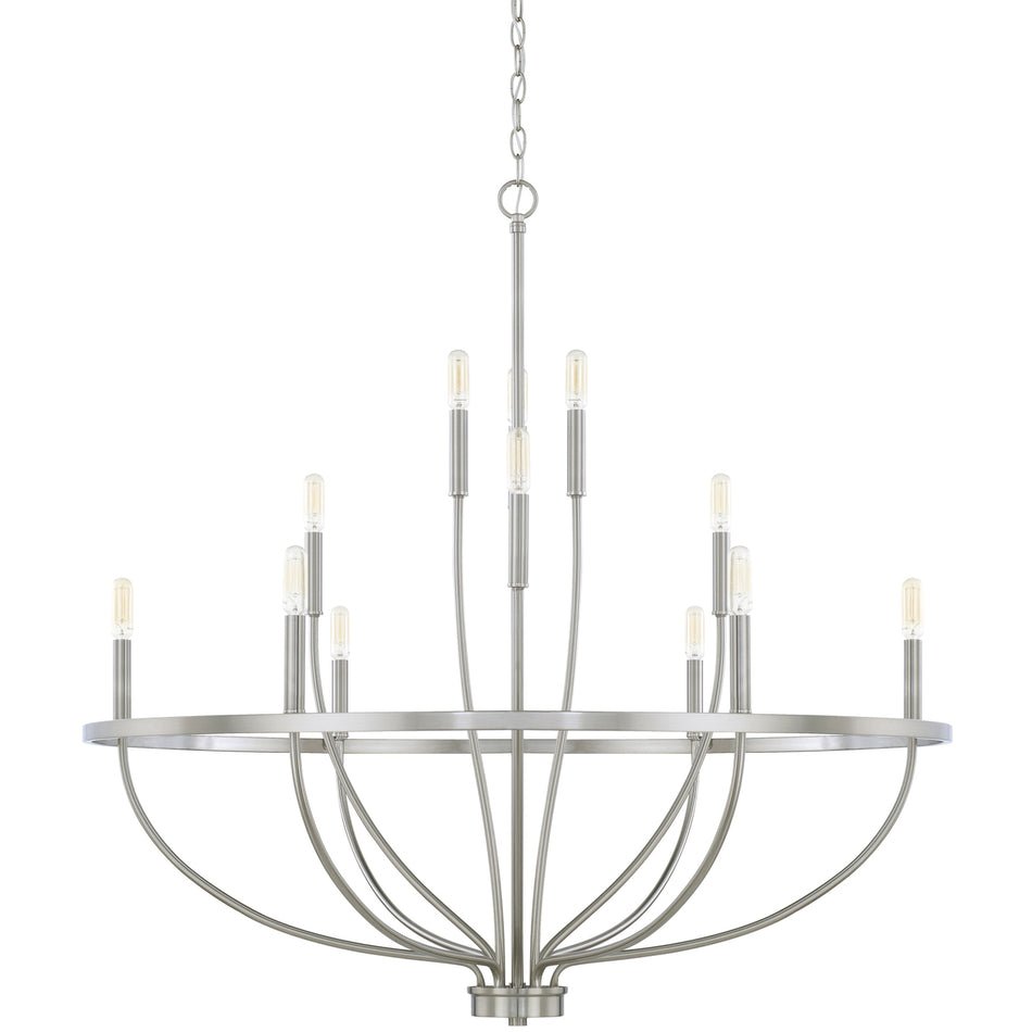 Cisoriel Classic Brass Chandelier-Neutral Decor