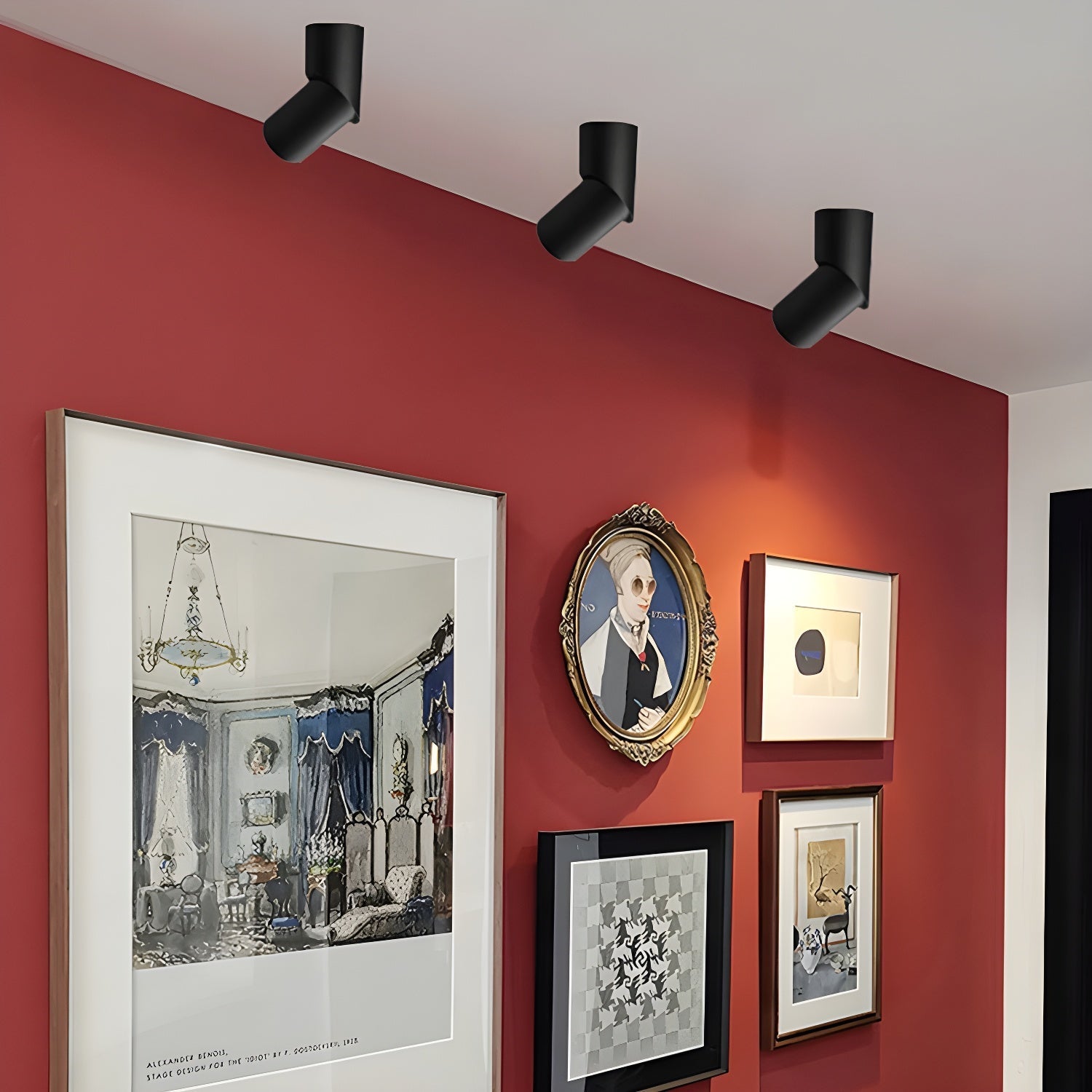 Ivinir Modern Minimalist Pivot Surface Downlight Ceiling lamp-Neutral Decor