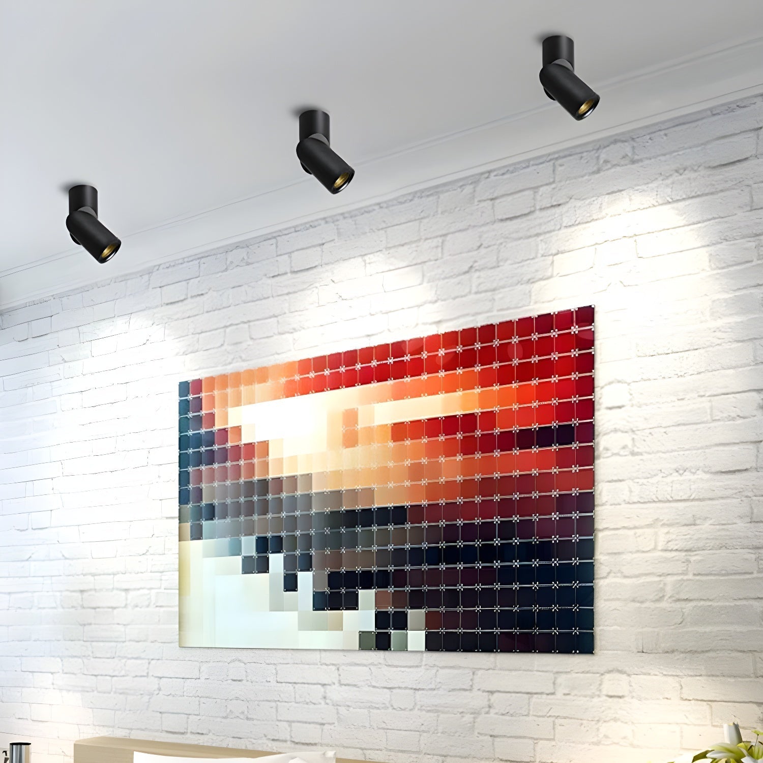 Ivinir Modern Minimalist Pivot Surface Downlight Ceiling lamp-Neutral Decor