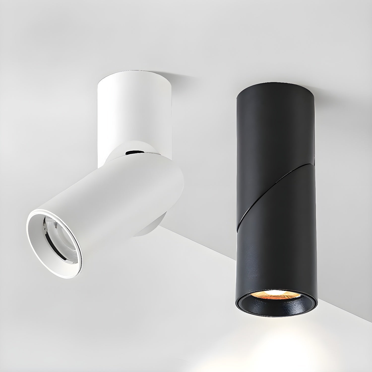 Ivinir Modern Minimalist Pivot Surface Downlight Ceiling lamp-Neutral Decor
