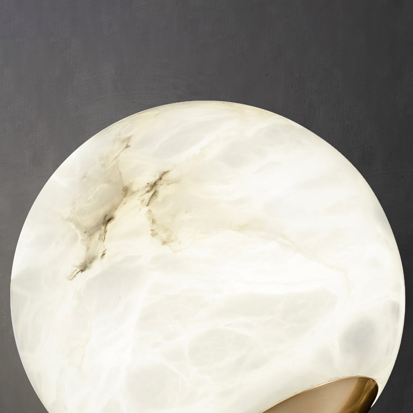 Erich Chandelier Alabaster Globe Elegance