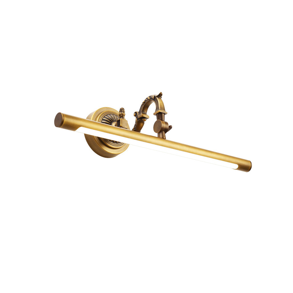 Lifestyle image showing the wall lamp in a modern bathroom.