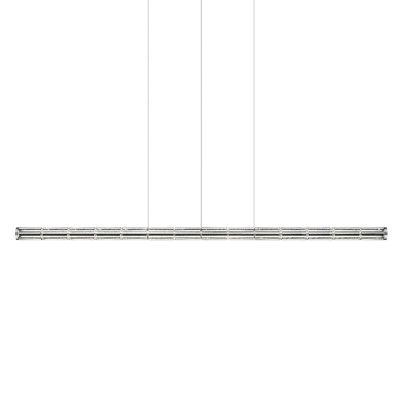 Karoa Glass Linear Pendant Light-Neutral Decor