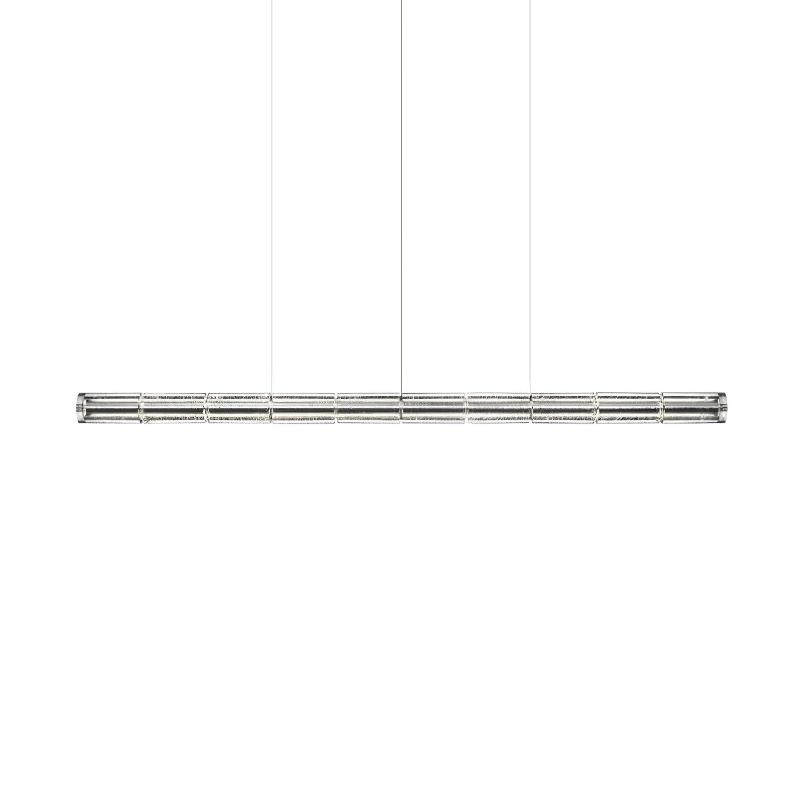 Karoa Glass Linear Pendant Light-Neutral Decor