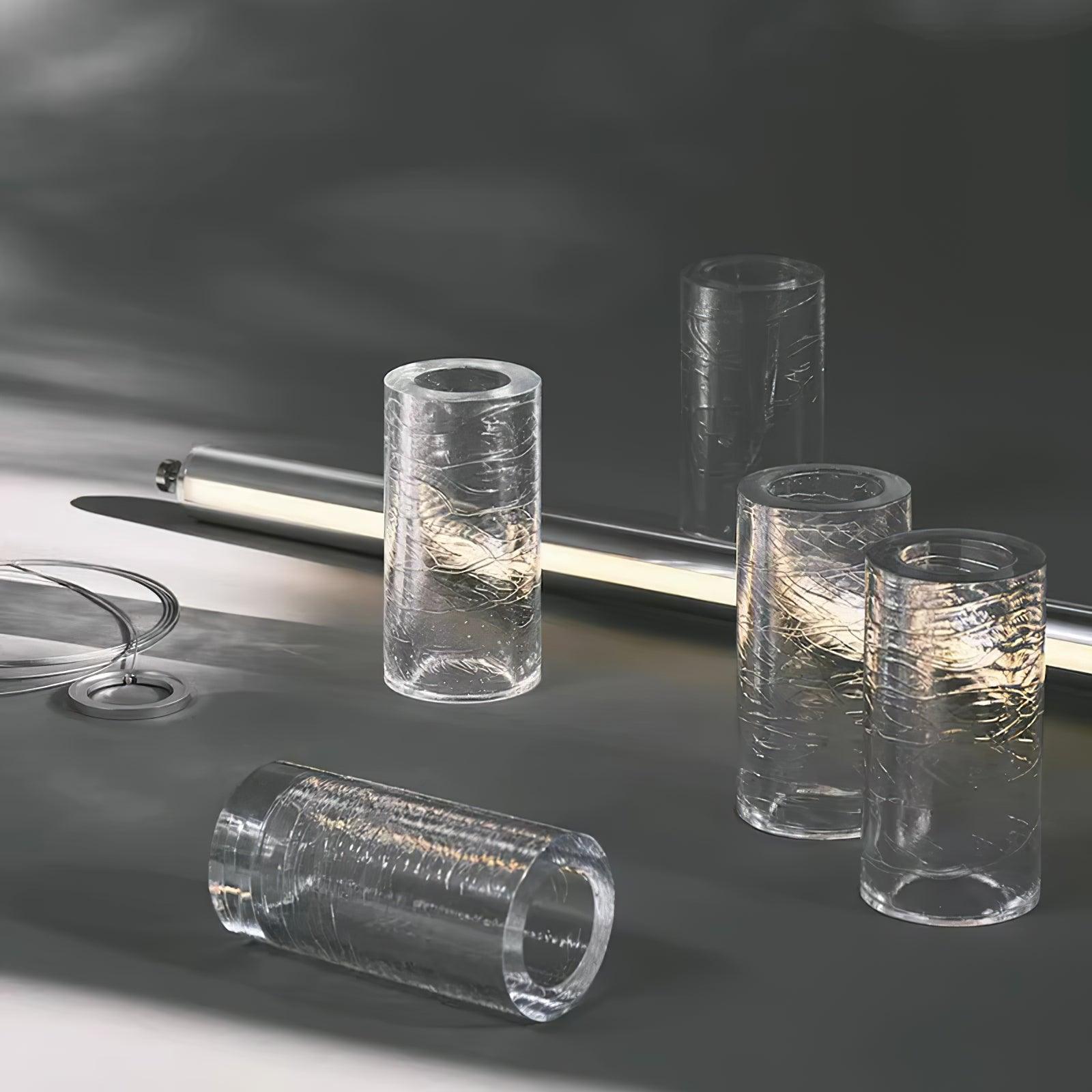 Lyliris Glass Linear Pendant-Neutral Decor