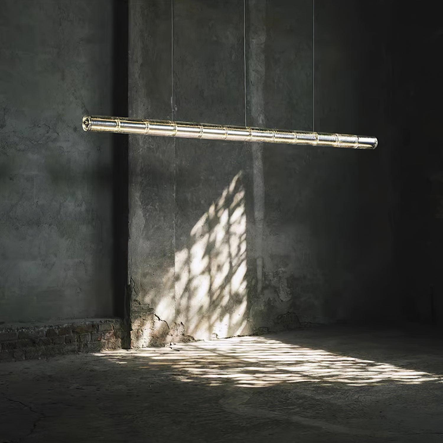 Lyliris Glass Linear Pendant-Neutral Decor