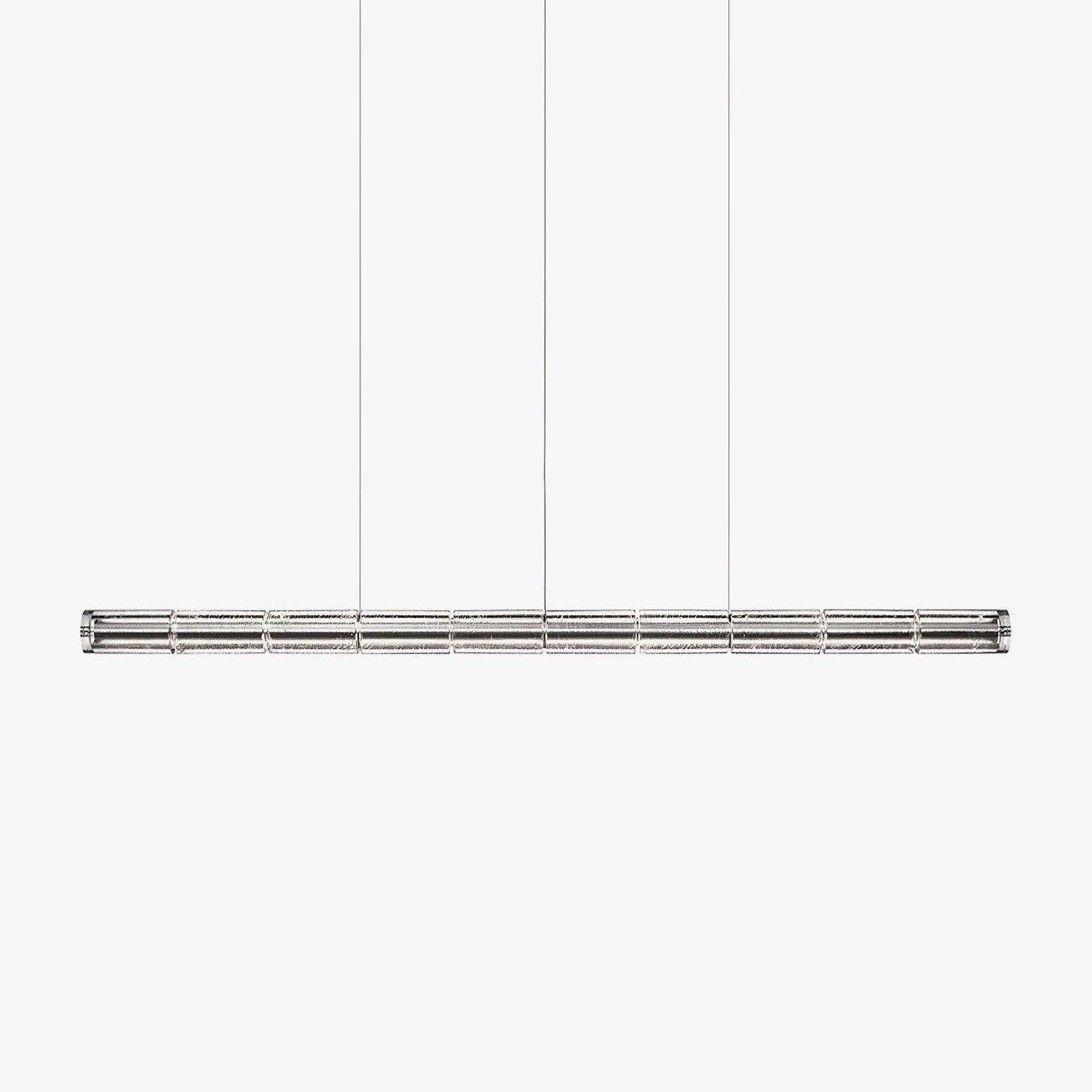 Karoa Glass Linear Pendant Light-Neutral Decor