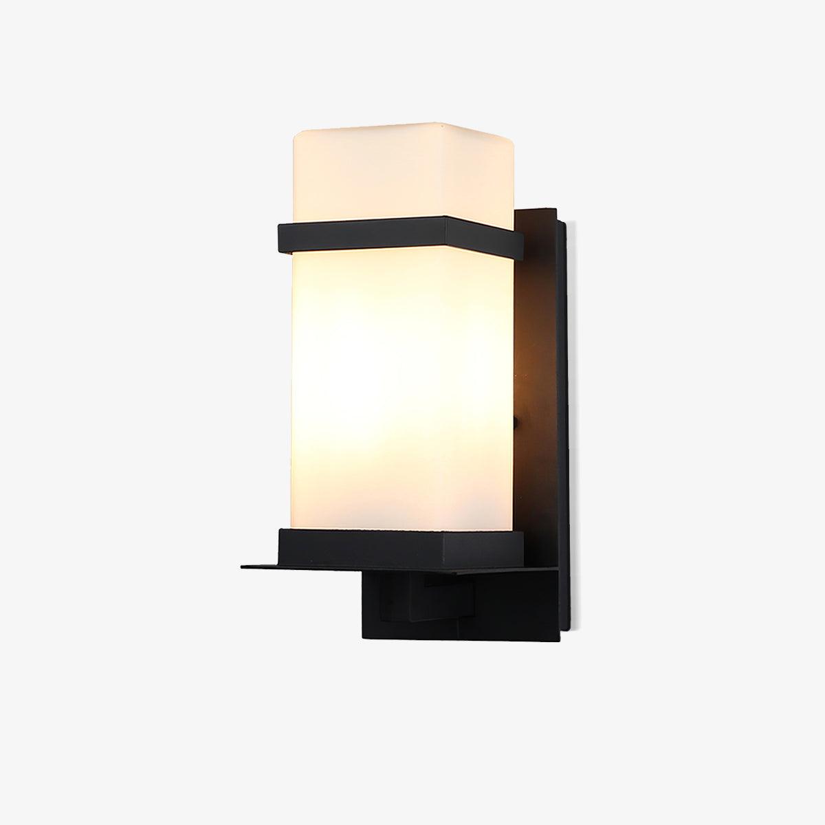 Dula Nordic Art Glass Outdoor Wall Light-Neutral Decor