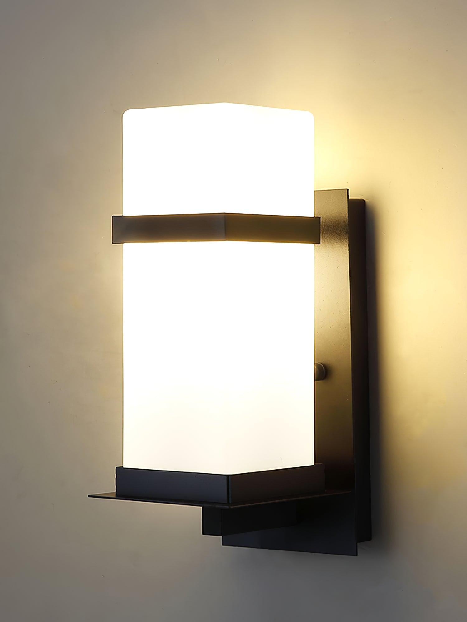 Dula Nordic Art Glass Outdoor Wall Light-Neutral Decor