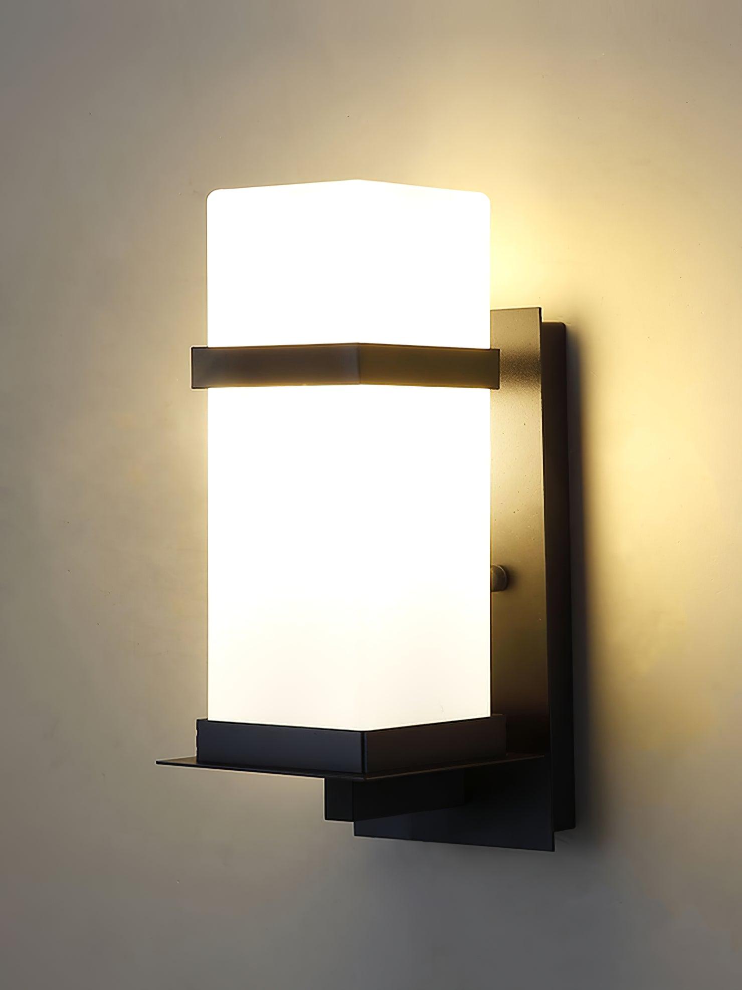 Dula Nordic Art Glass Outdoor Wall Light-Neutral Decor