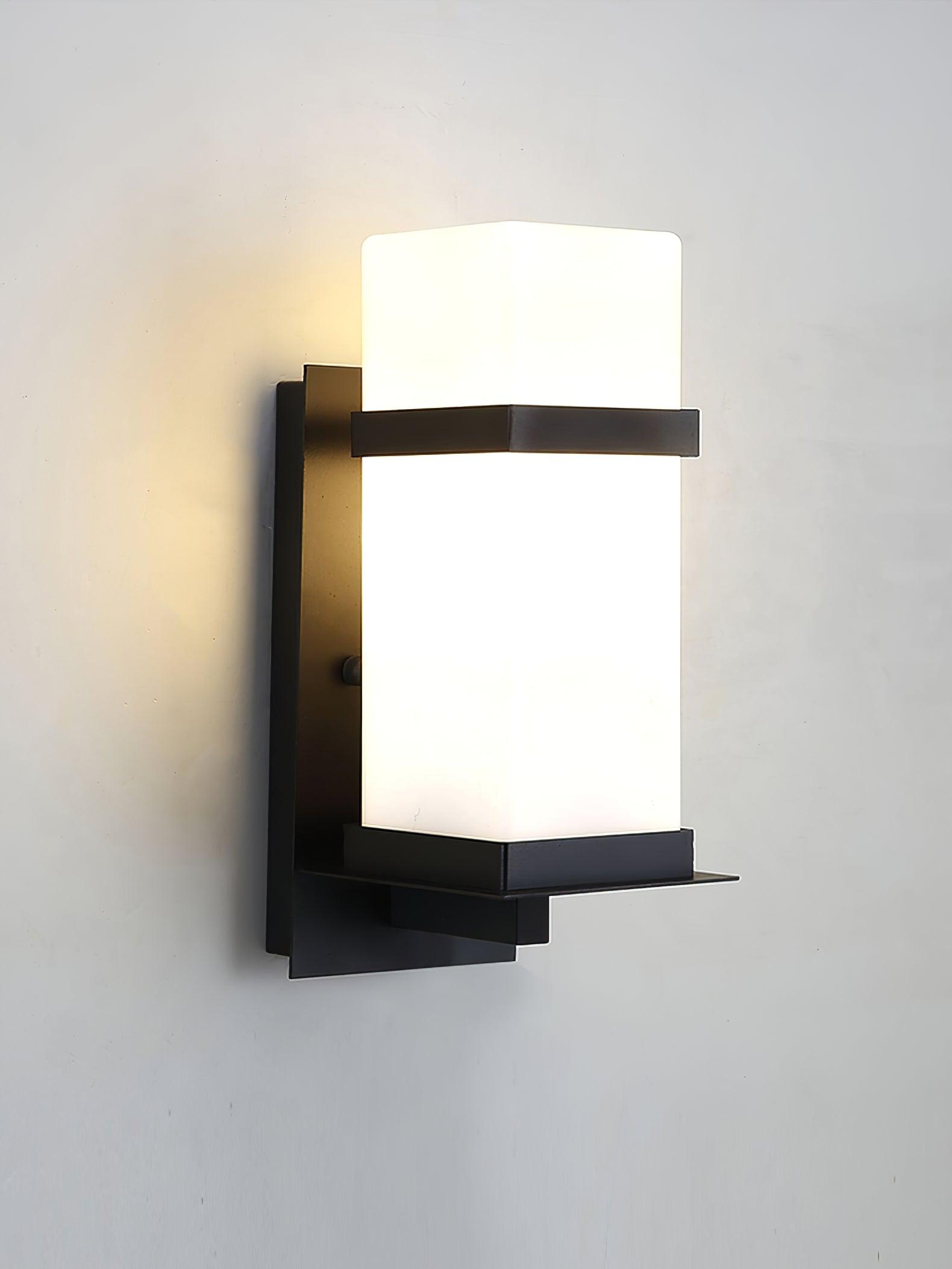Dula Nordic Art Glass Outdoor Wall Light-Neutral Decor