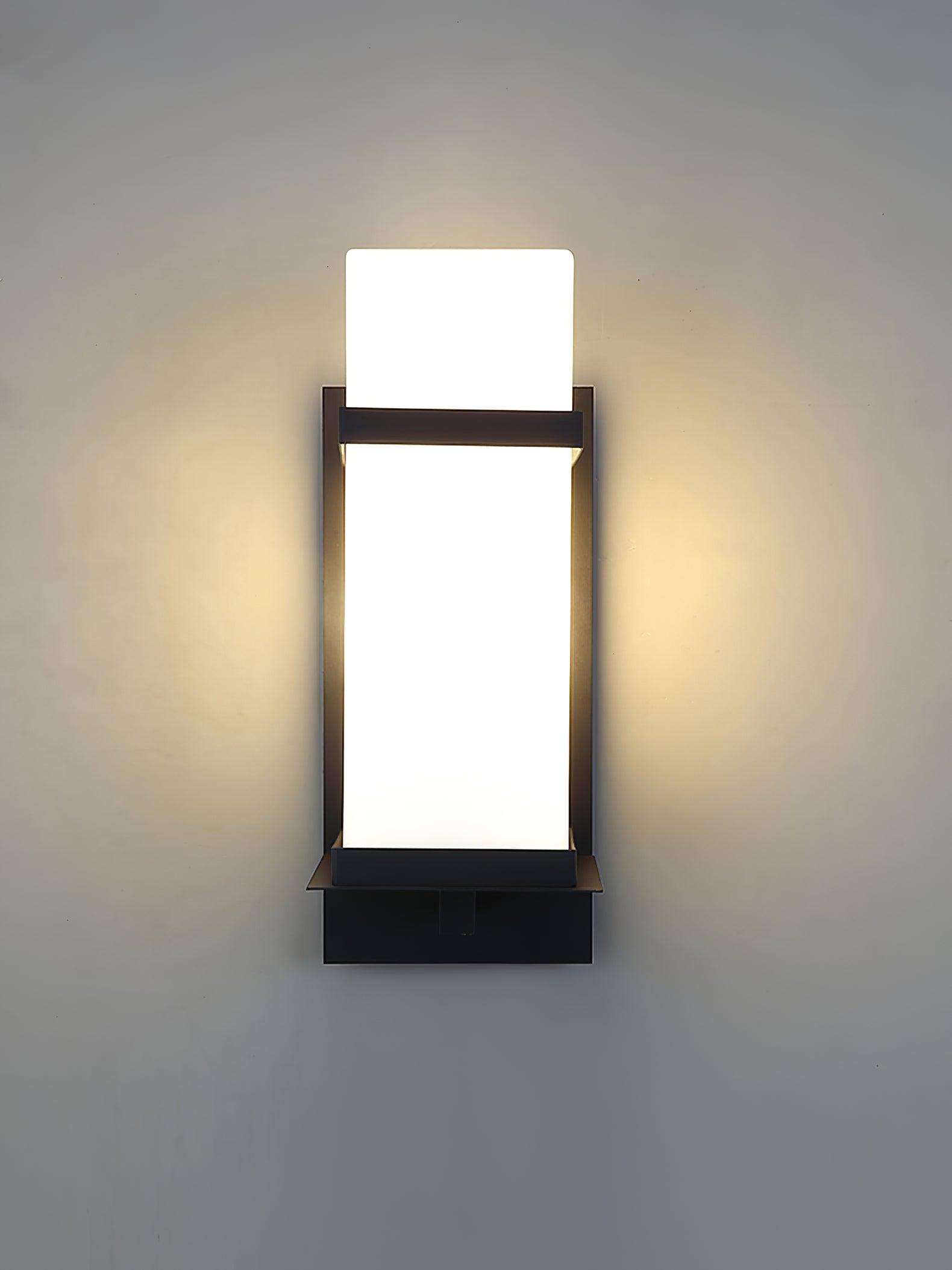Dula Nordic Art Glass Outdoor Wall Light-Neutral Decor