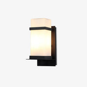 Dula Nordic Art Glass Outdoor Wall Light-Neutral Decor