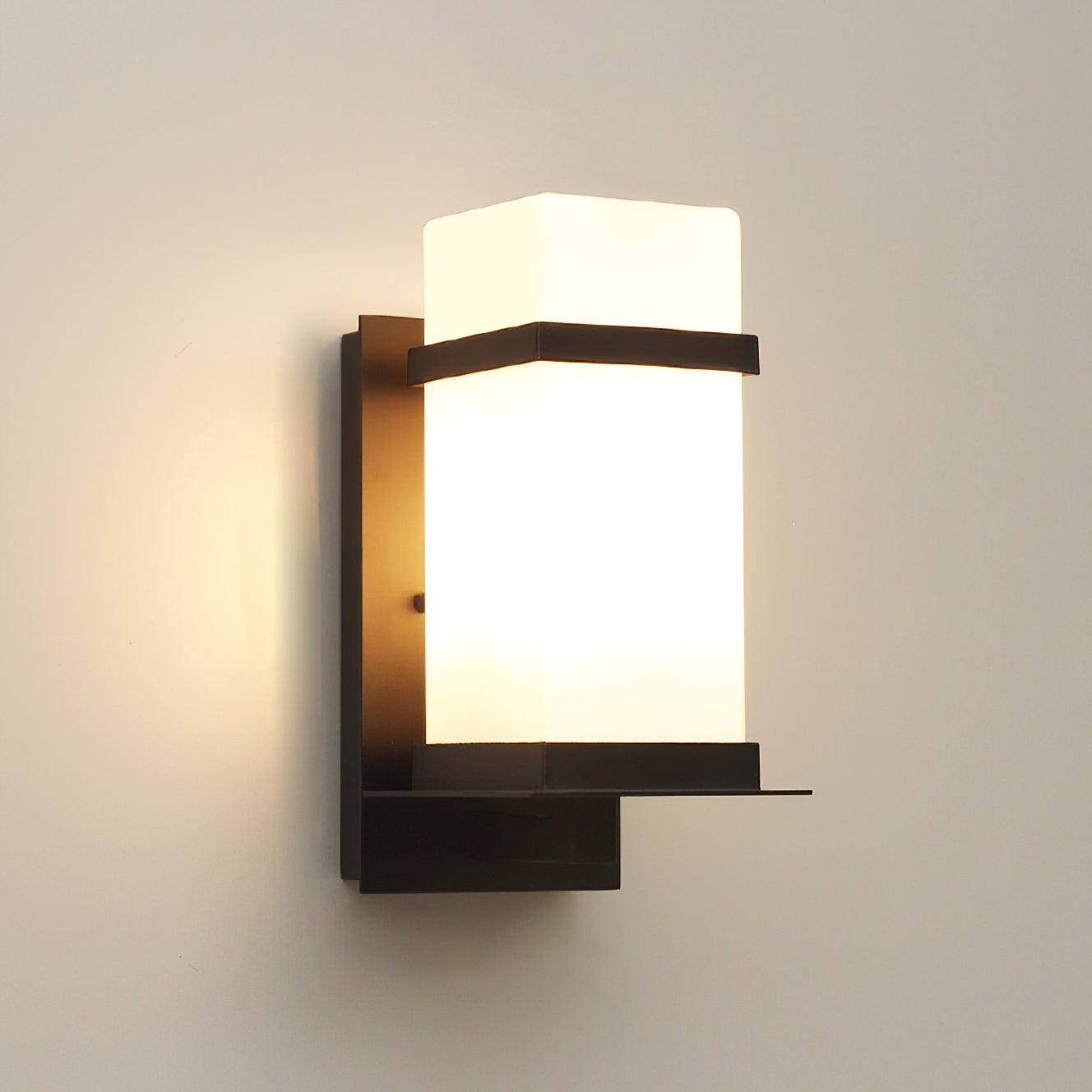 Dula Nordic Art Glass Outdoor Wall Light-Neutral Decor