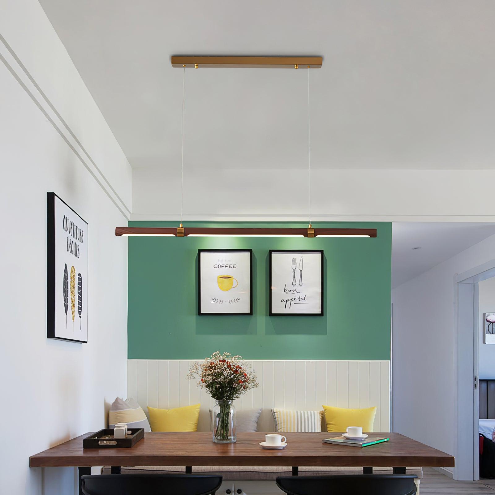 Quenel Acrylic Minimalistic Pendant Light-Neutral Decor