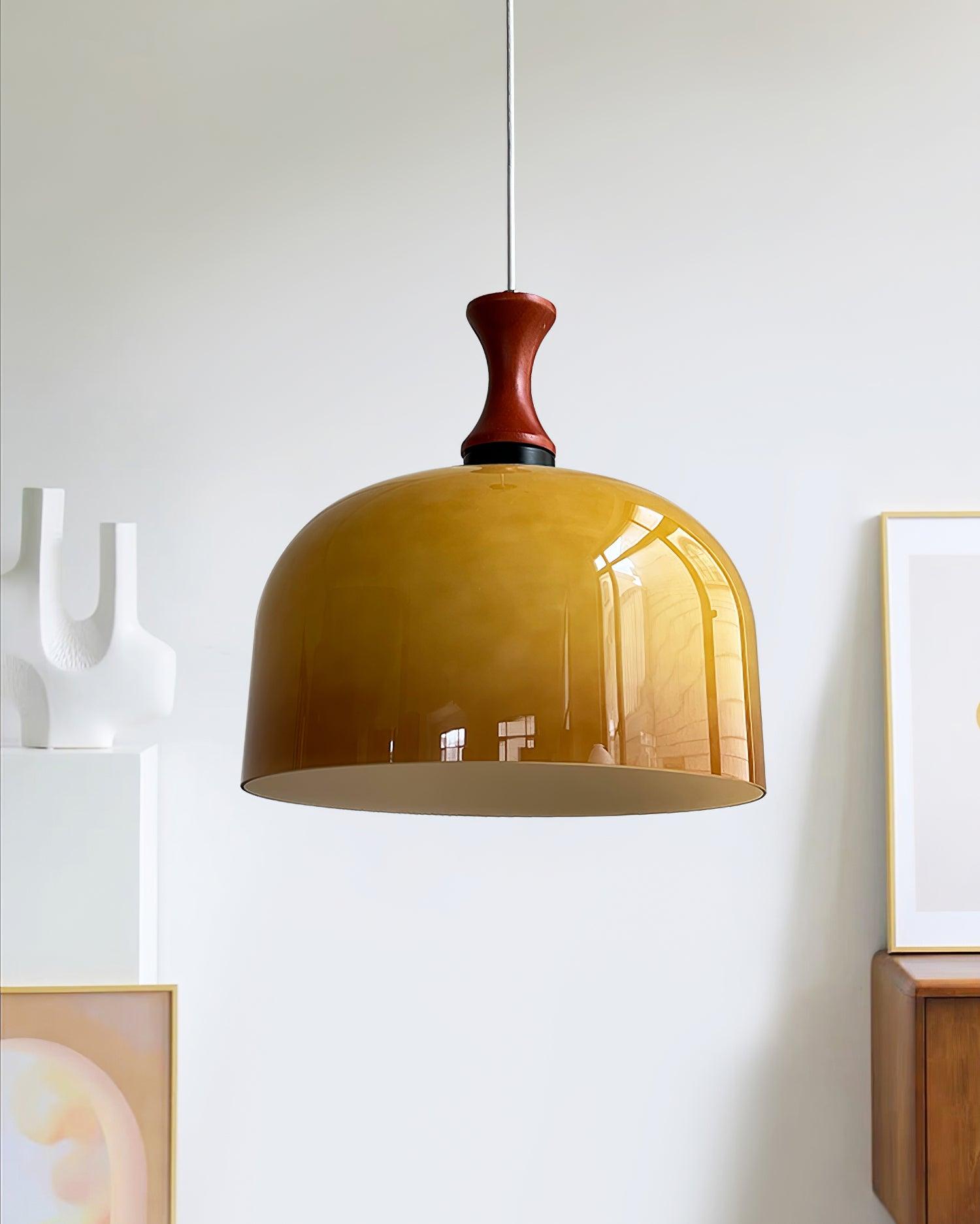 Lioraer Glass Retro Pendant Light-Neutral Decor