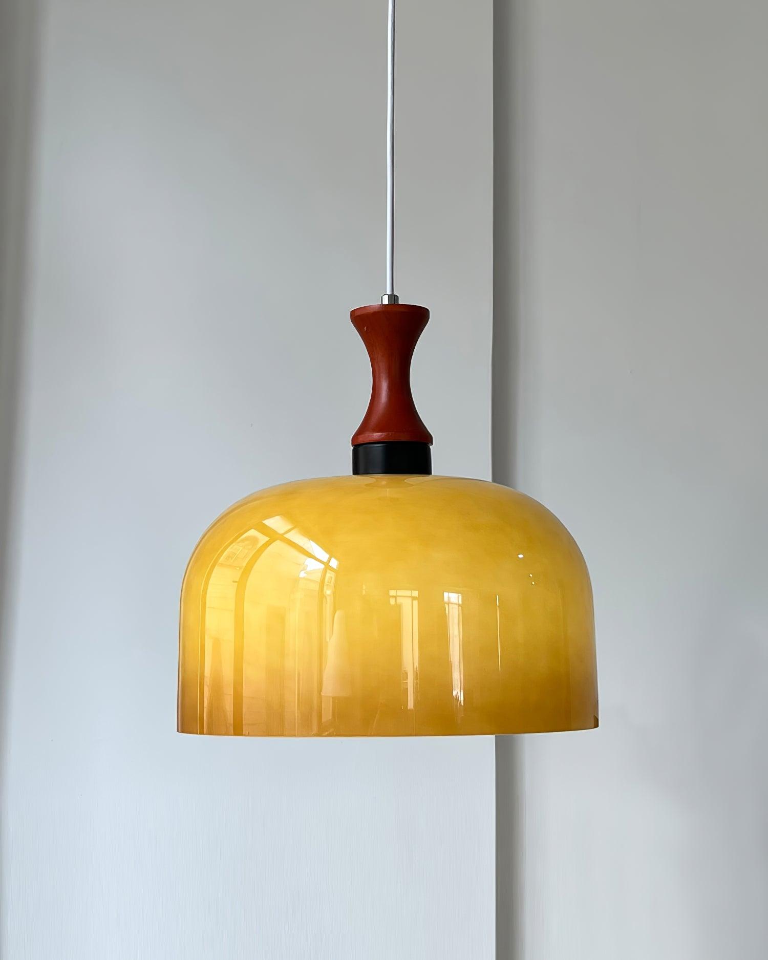 Lioraer Glass Retro Pendant Light-Neutral Decor