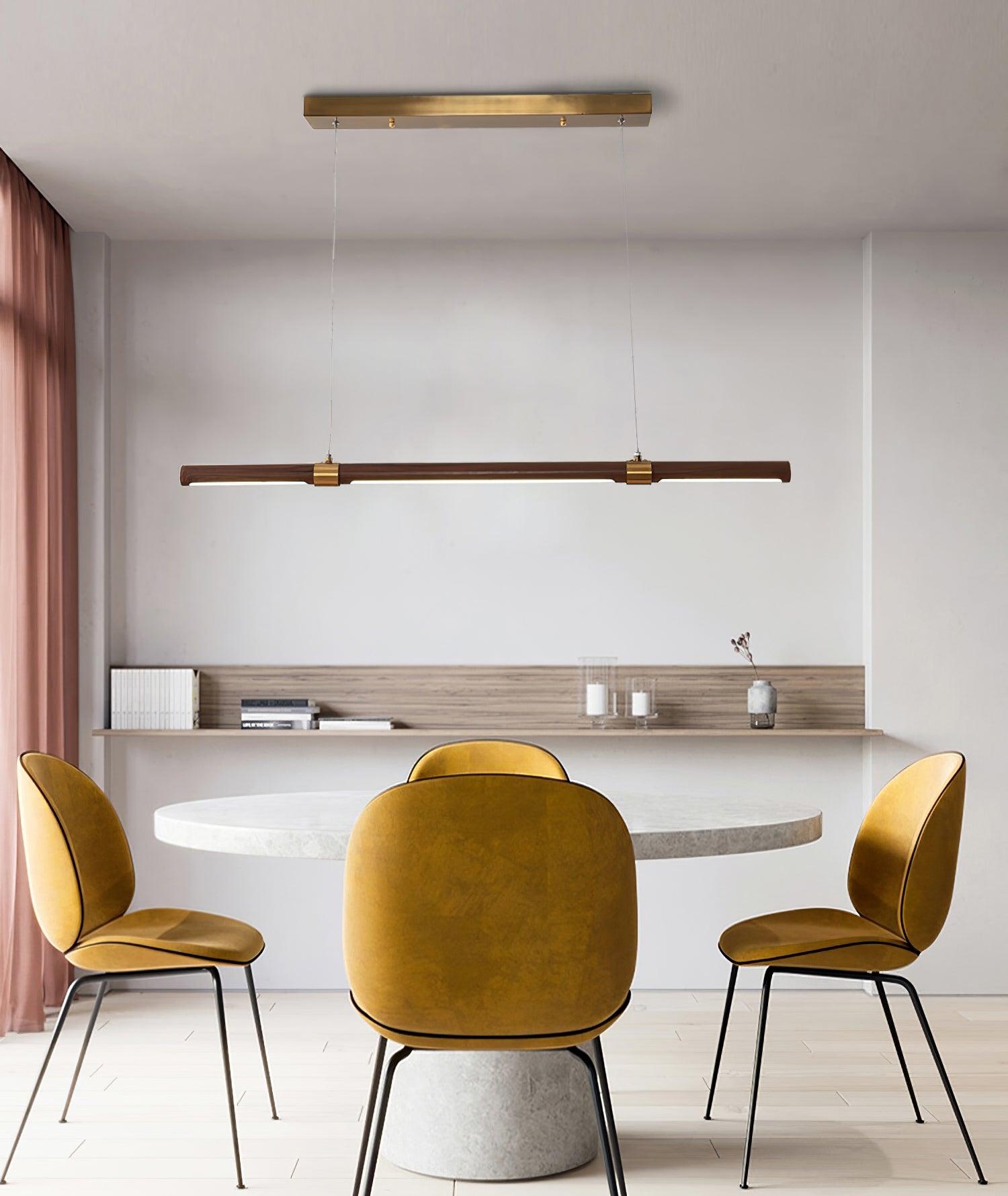 Quenel Acrylic Minimalistic Pendant Light-Neutral Decor