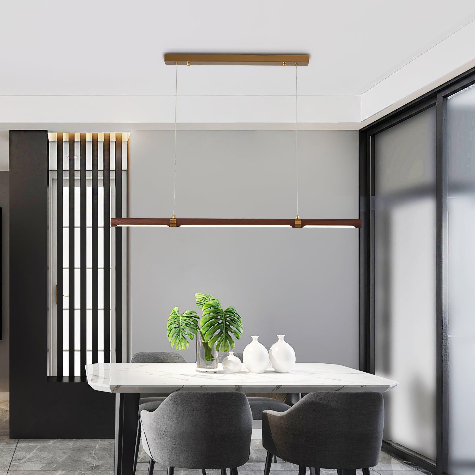 Quenel Acrylic Minimalistic Pendant Light-Neutral Decor