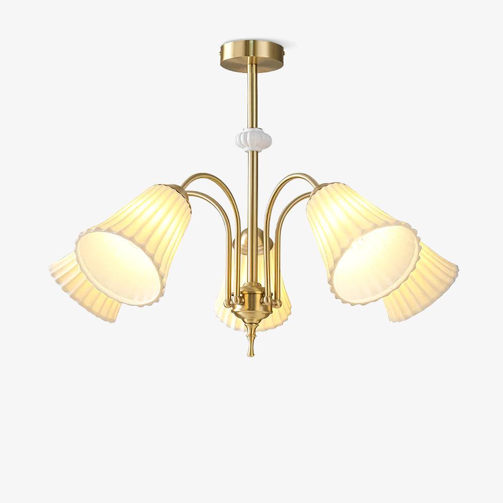 Silas Vintage Chandelier-Neutral Decor