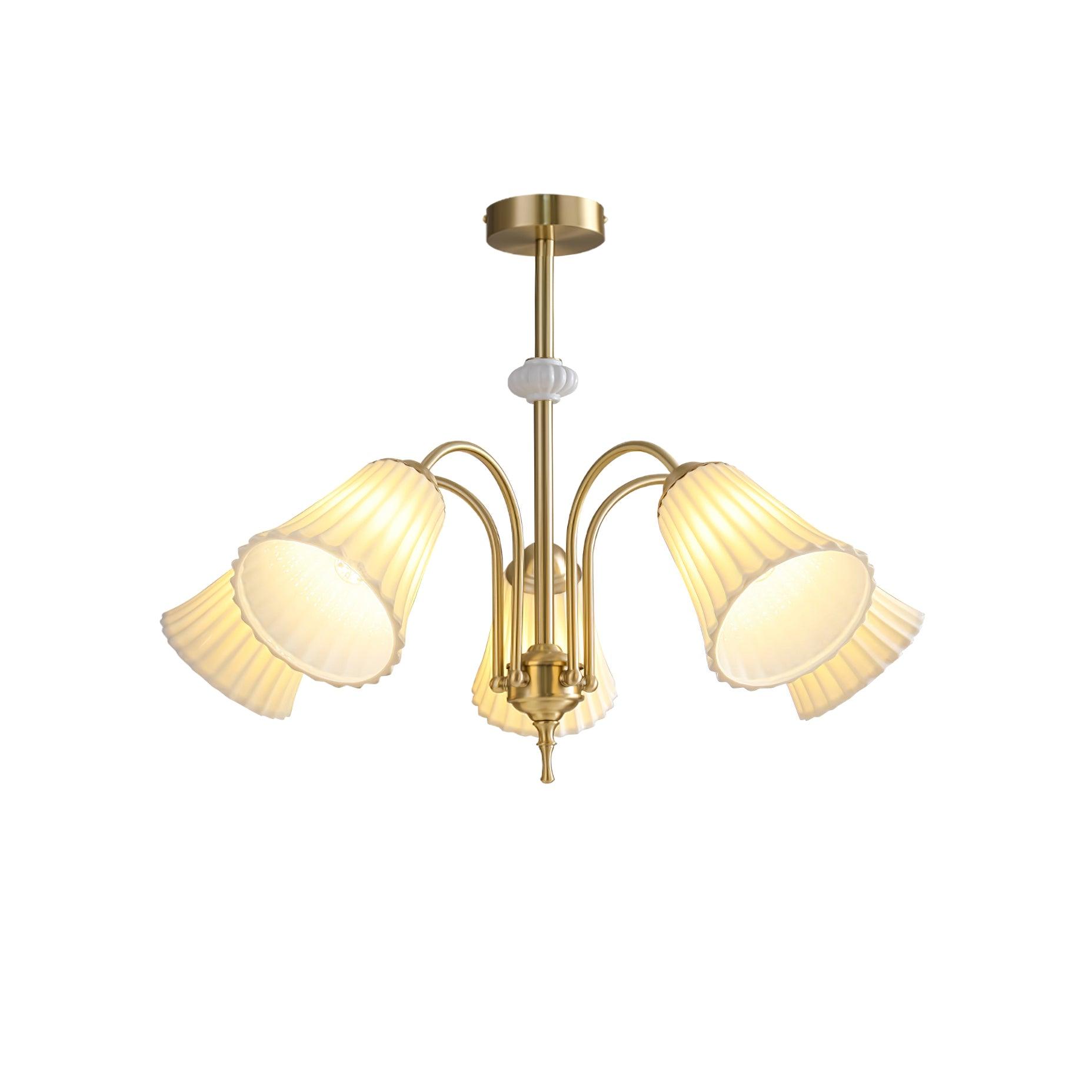 Silas Vintage Chandelier-Neutral Decor