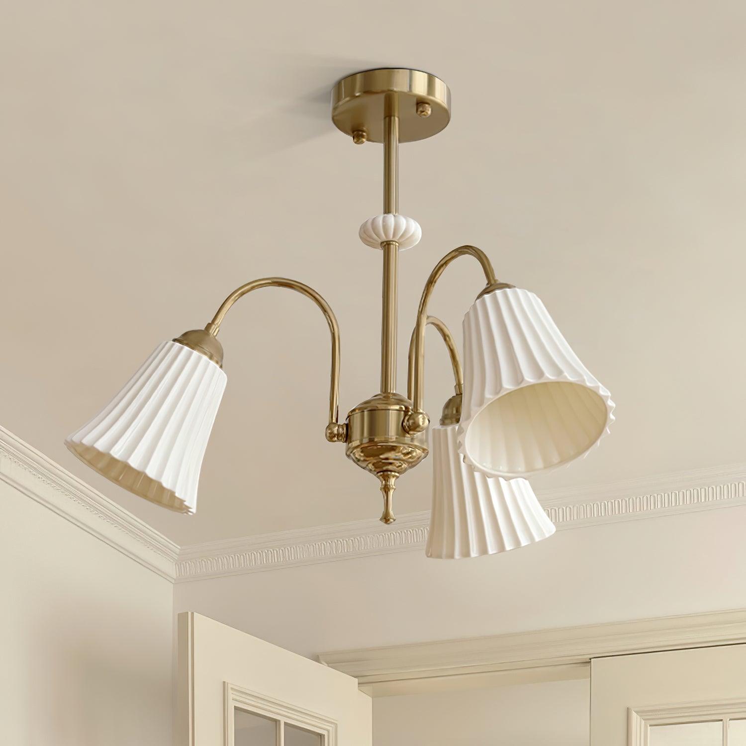 Silas Vintage Chandelier-Neutral Decor