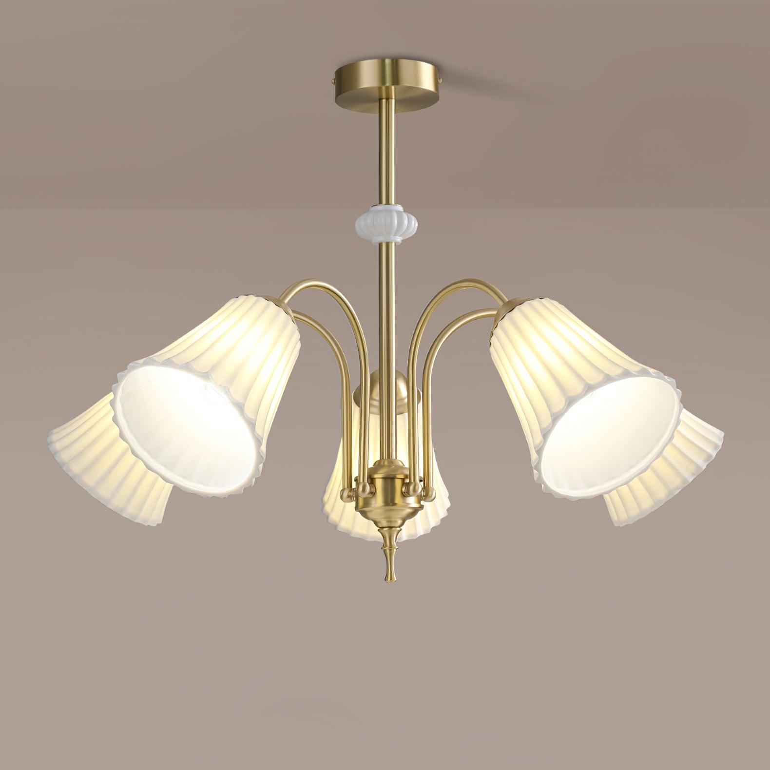 Silas Vintage Chandelier-Neutral Decor