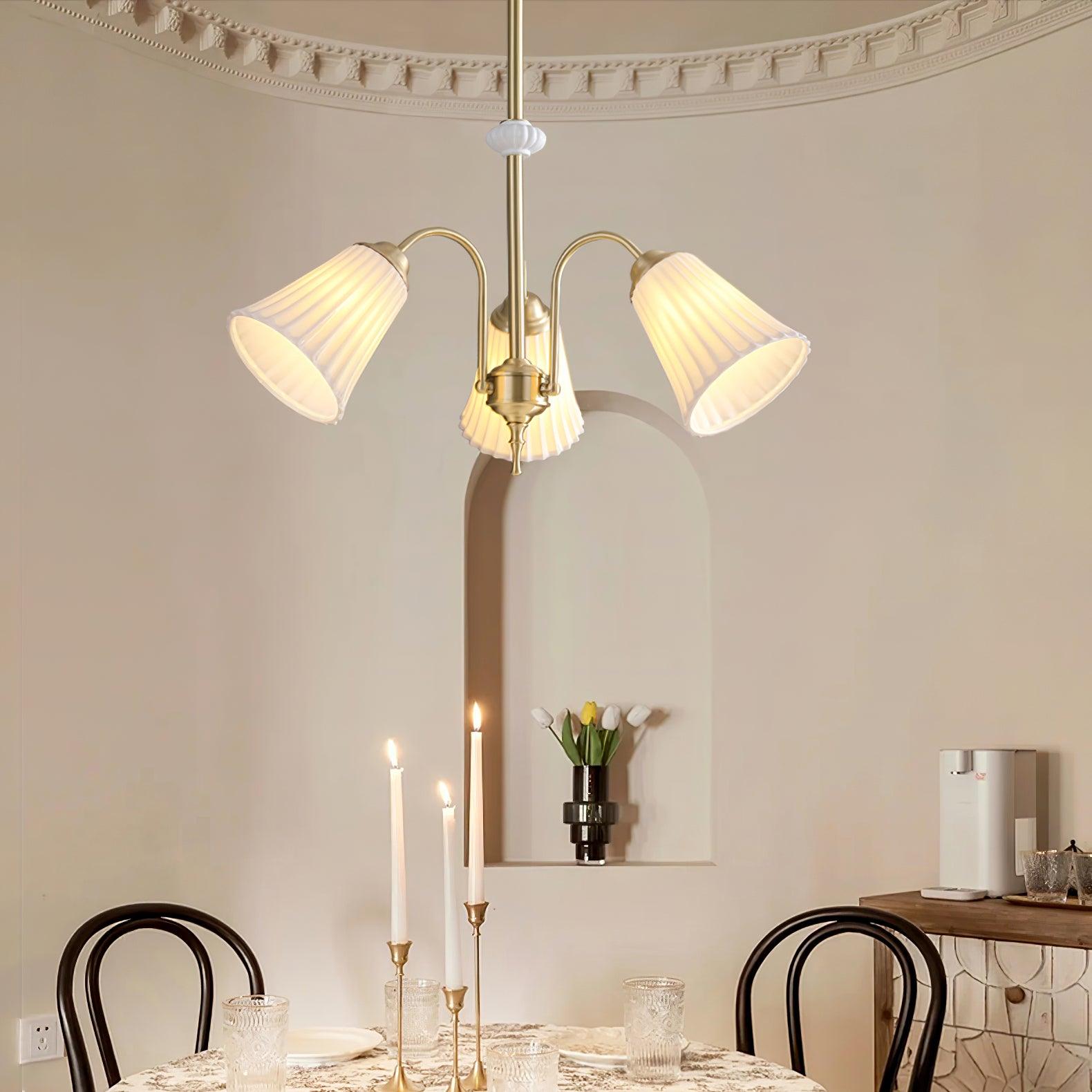 Silas Vintage Chandelier-Neutral Decor