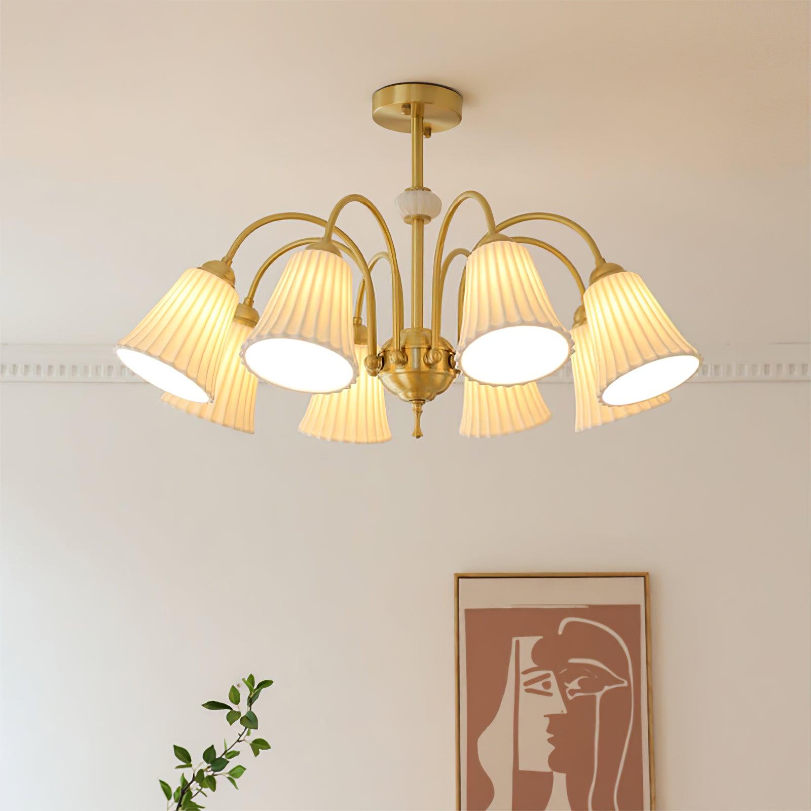 Silas Vintage Chandelier-Neutral Decor