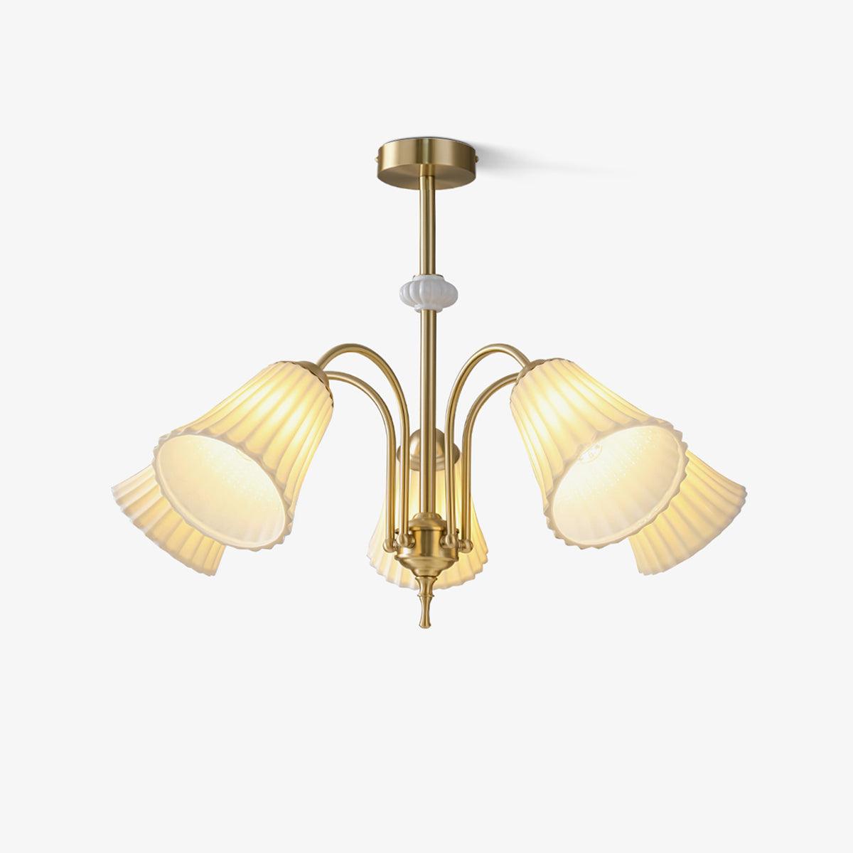 Silas Vintage Chandelier-Neutral Decor