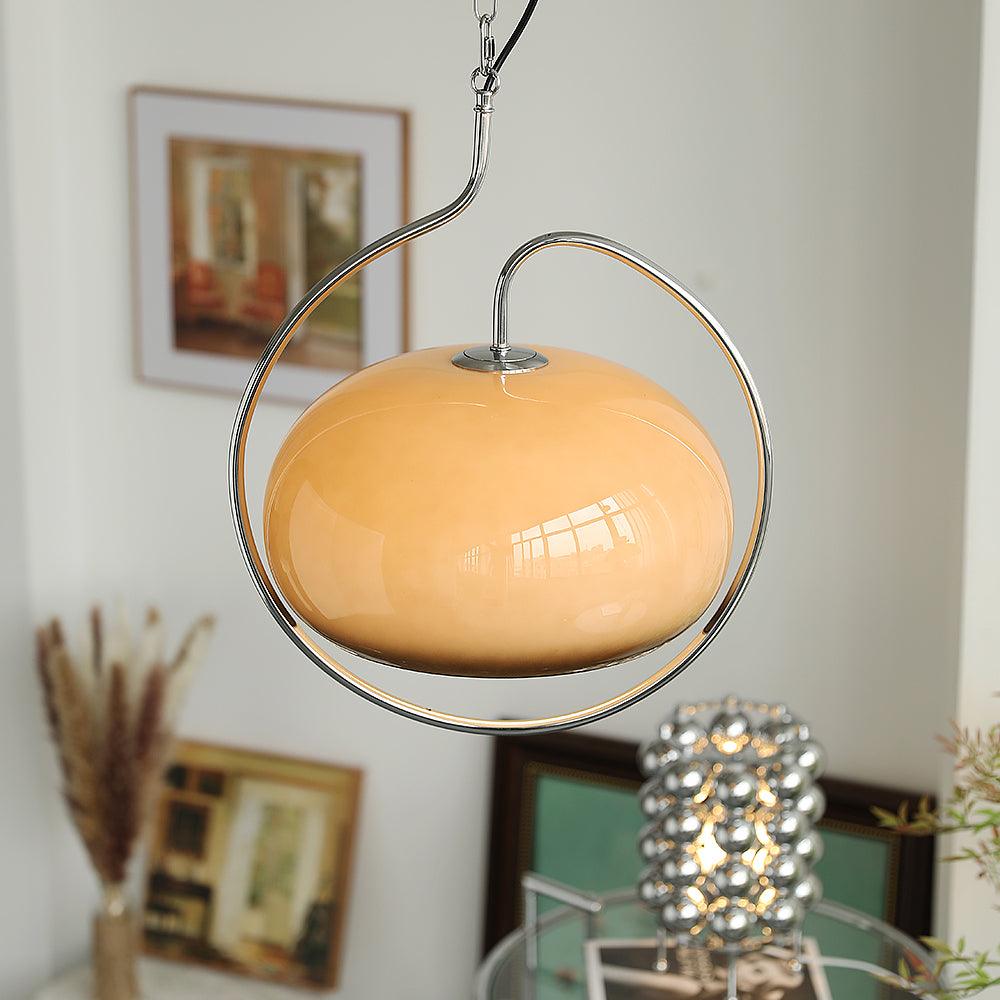Medieval Premium Nordic Art Swag Glass Pendant Light-Neutral Decor