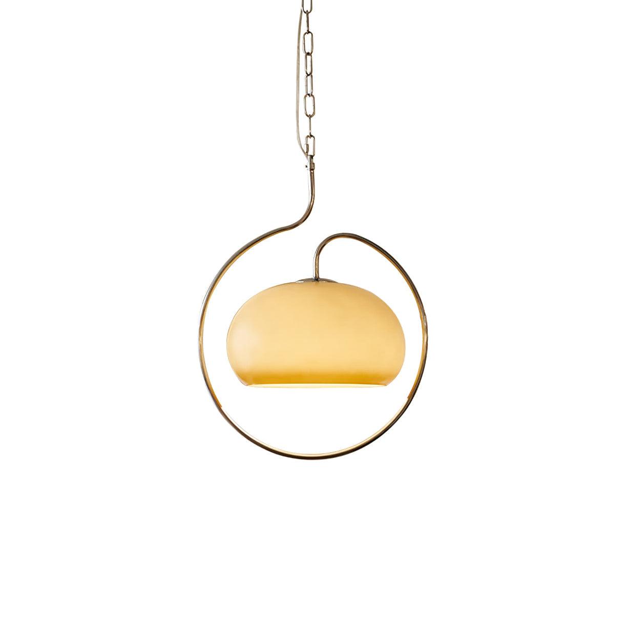 Medieval Premium Nordic Art Swag Glass Pendant Light-Neutral Decor