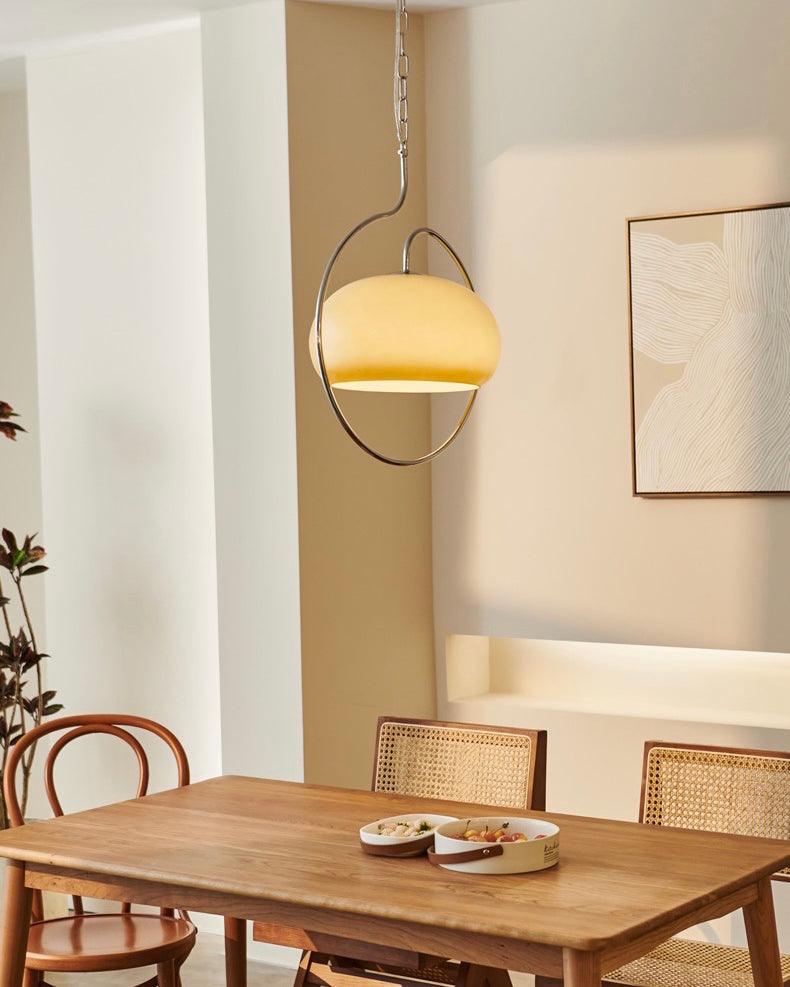 Xune Glass Retro Pendant Light-Neutral Decor