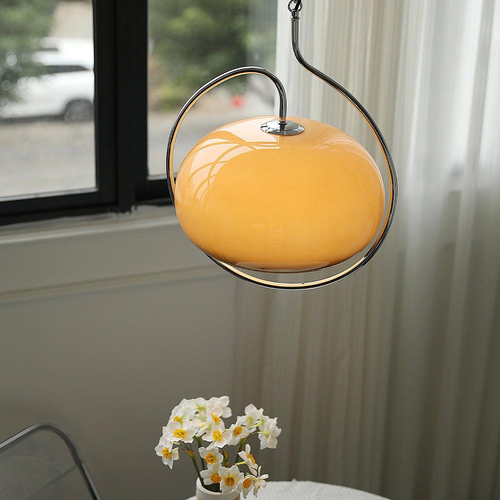 Xune Glass Retro Pendant Light-Neutral Decor