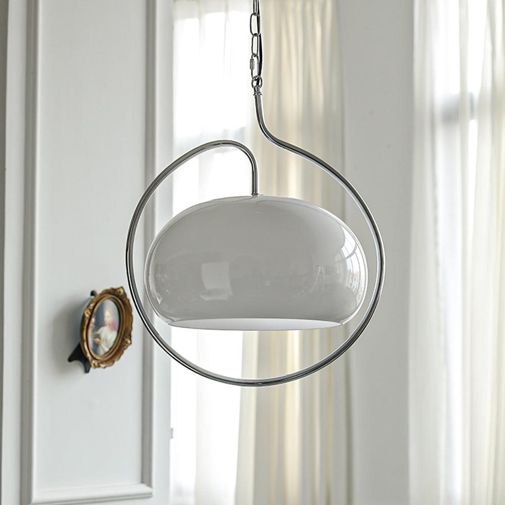 Xune Glass Retro Pendant Light-Neutral Decor