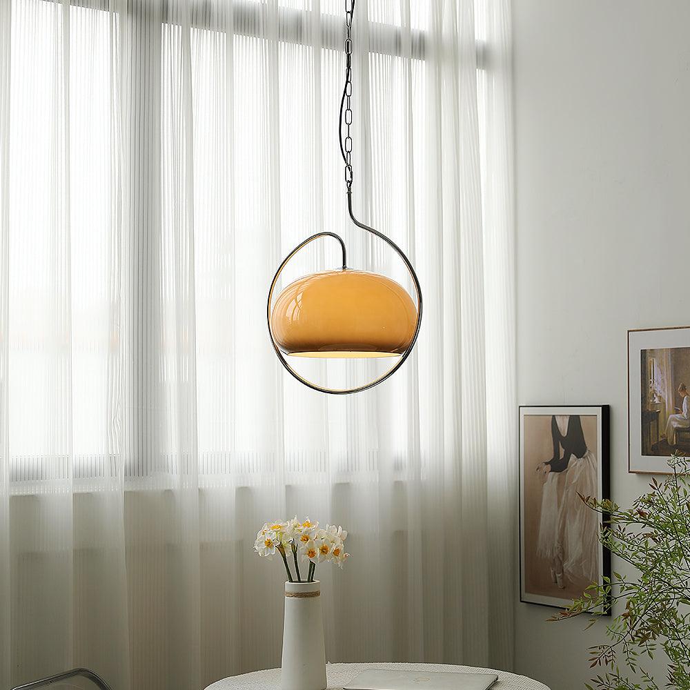 Medieval Premium Nordic Art Swag Glass Pendant Light-Neutral Decor