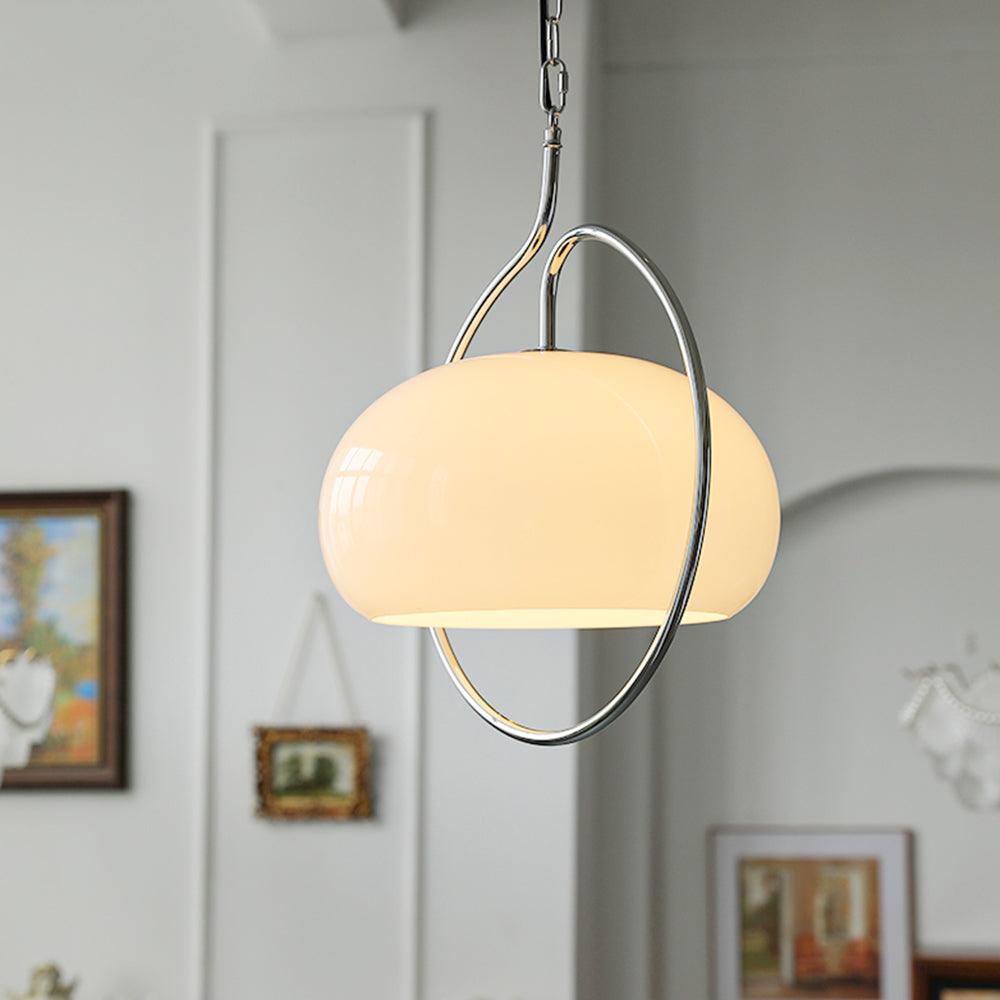 Xune Glass Retro Pendant Light-Neutral Decor