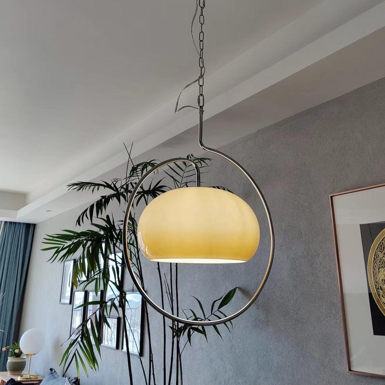 Xune Glass Retro Pendant Light-Neutral Decor