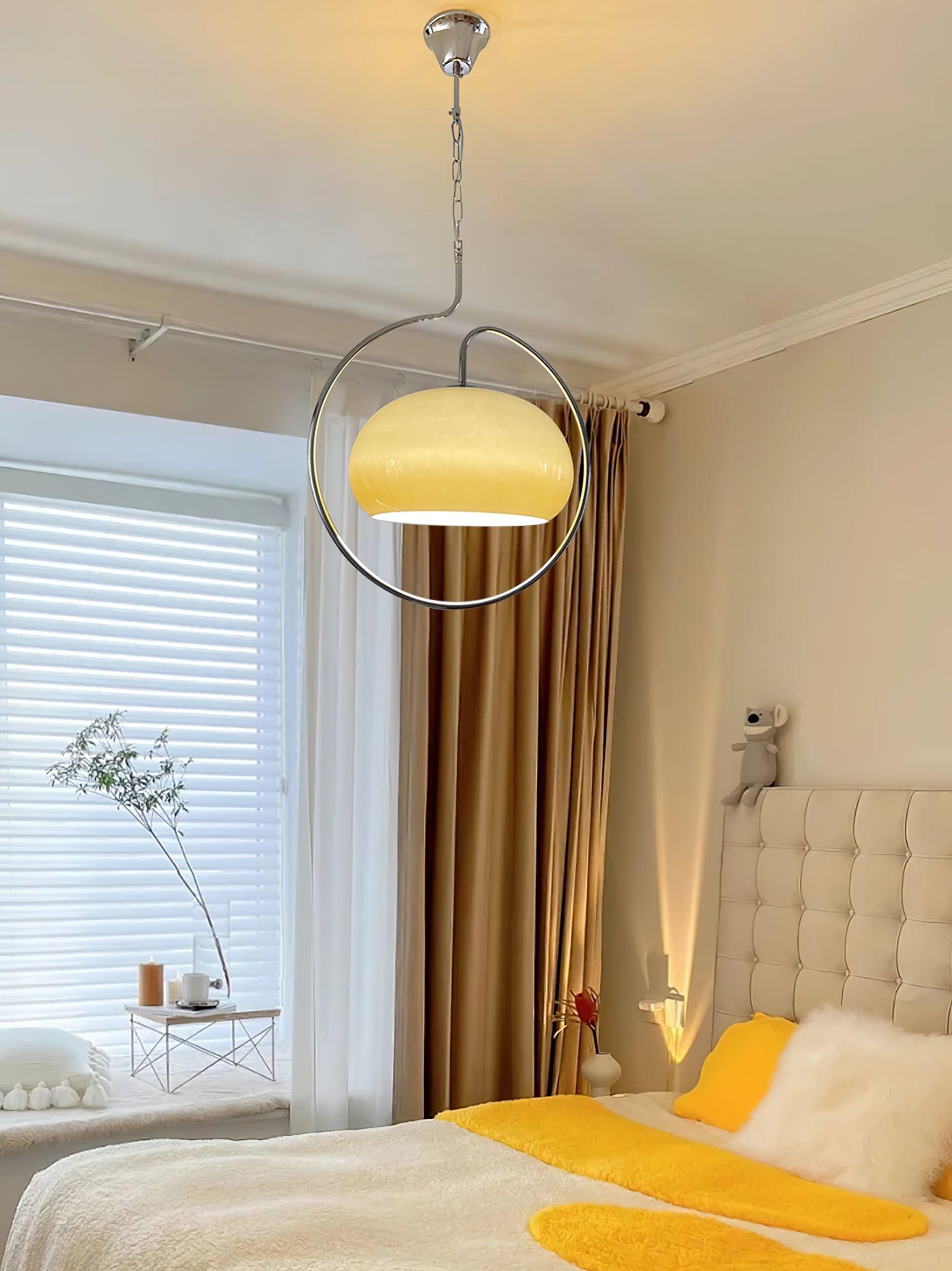 Medieval Premium Nordic Art Swag Glass Pendant Light-Neutral Decor