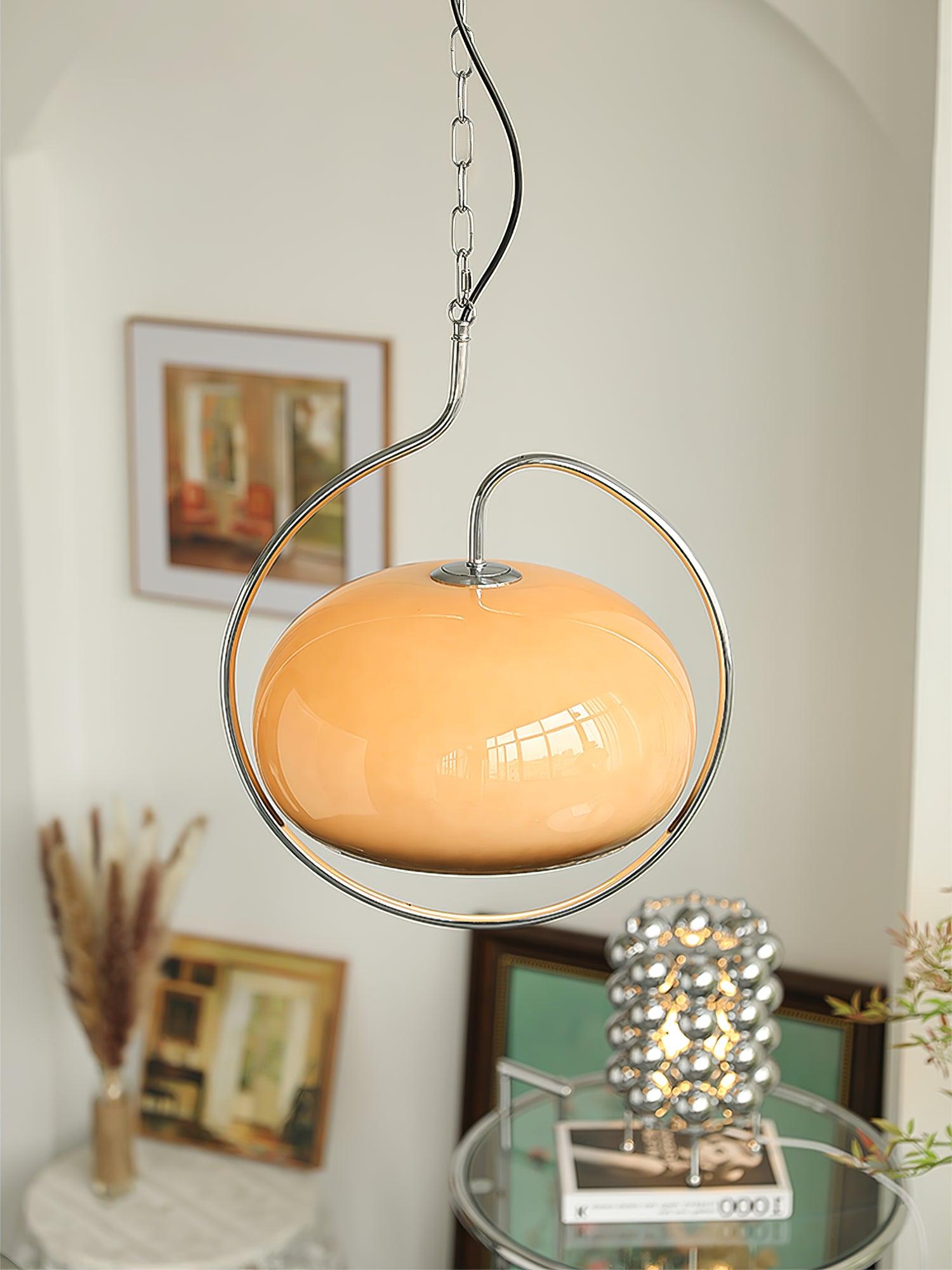Medieval Premium Nordic Art Swag Glass Pendant Light-Neutral Decor
