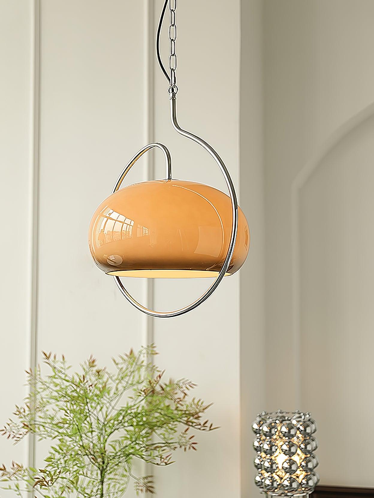 Medieval Premium Nordic Art Swag Glass Pendant Light-Neutral Decor